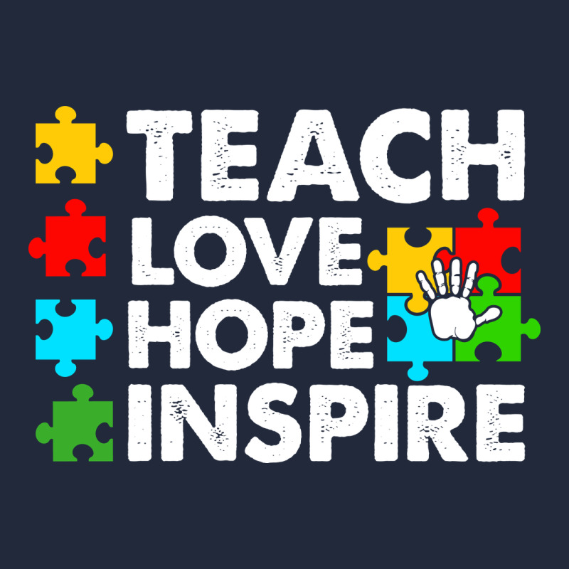 Teach Love Hope Inspire Premium Sweatshirt by CowhideDigitalArt | Teevron