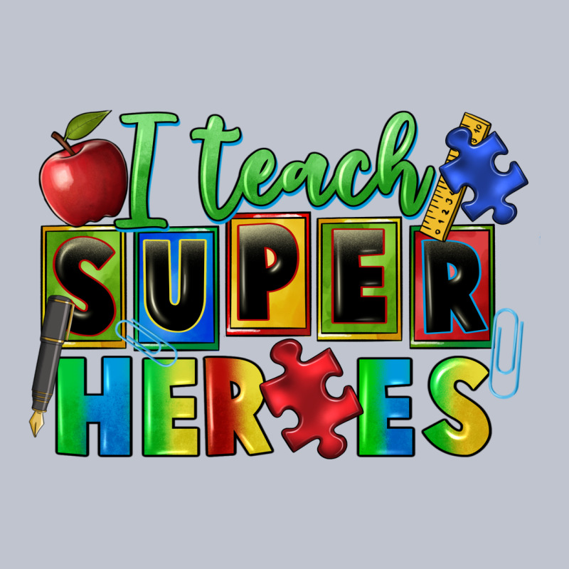 I Teach Super Heroes Premium Hoodie by FaDigitalArtStudio | Teevron