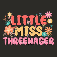 Little Miss Threenager Heavy Core Tee | Teevron