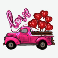 Valentine's Day Turck With Balloons Urban Heavy Tee | Teevron