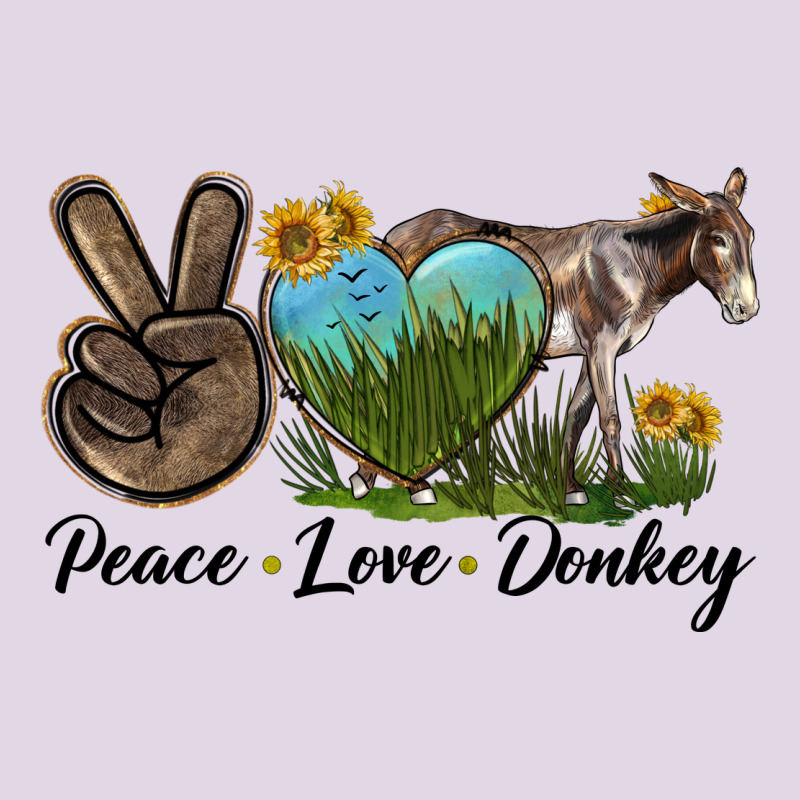 Peace Love Donkey Classic Tee by LillyAllenDesigns | Teevron
