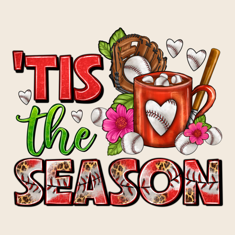 Tis The Season Baseball Coffee Mug Zipper Hoodie by FaDigitalArtStudio | Teevron