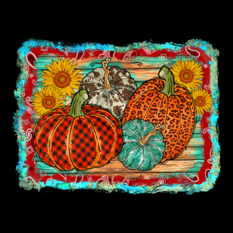 Pumpkin Sunflower Heavy Core Tee by AdoDesignShop | Teevron