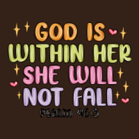 God Is Within Her She Will Not Fall Heavy Core Tee | Teevron