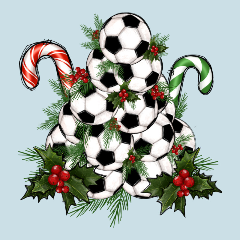 Soccer Tree Christmas Ladies Tee by RanaPortraitStore | Teevron