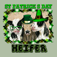 St Patricks Day Heifer Urban Heavy Tee | Teevron