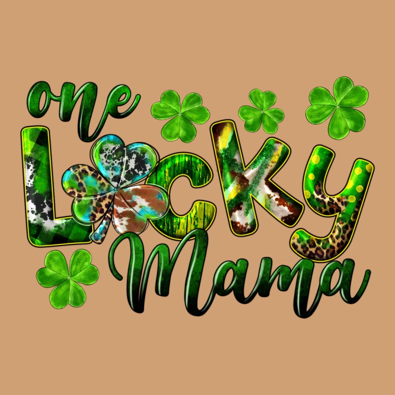St. Patrick's Day One Lucky Mama Vintage Tee by RanaPortraitStore | Teevron