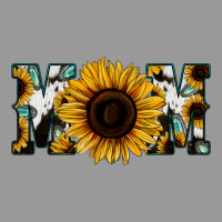 Sunflower Turquoise Cowhide Mom Vintage Hoodie | Teevron