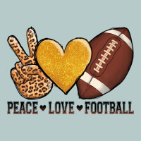 Peace Love Football Revize Heavy Core Tee | Teevron