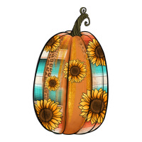 Serape sunflower pumpkin | Teevron
