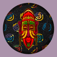 African Masks Round Earrings 2 Heavyweight Hoodie | Teevron