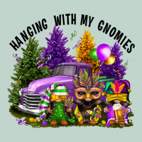 Mardi Gras Hanging With My Gnomies Zipper Hoodie | Teevron