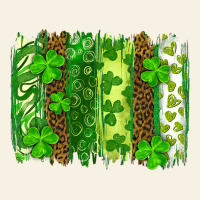 St Patrick's Day Brushstrokes Vintage Tee | Teevron