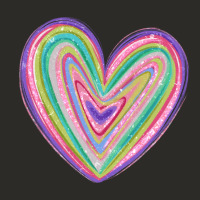 Valentine's Day Colorful Heart Heavy Core Tee | Teevron