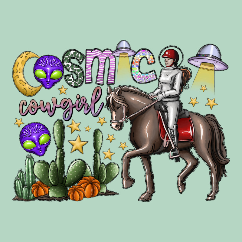 Cosmic Cowgirl Classic Tee by SublimationCraftShop | Teevron