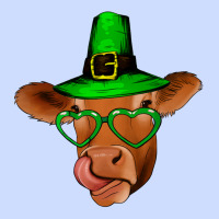 St Patricks Day Cow Urban Heavy Tee | Teevron
