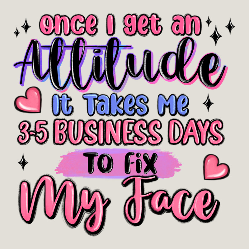 Once I Get An Attitude Heavy Core Tee by MaliasSmallBusiness | Teevron