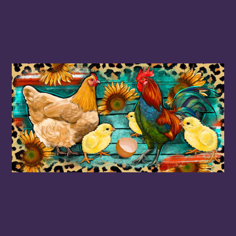 Chicken Rooster And Chicks With Leopard Premium Hoodie by RanaPortraitStore | Teevron
