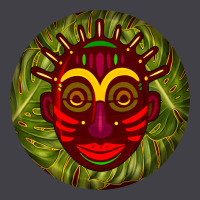 African Masks Round Earrings 4 Heavyweight Hoodie | Teevron