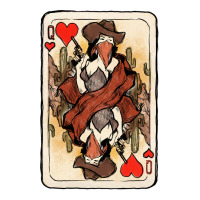 queen of hearts cowgirl | Teevron
