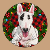 Christmas Bull Terrier Vintage Tee | Teevron
