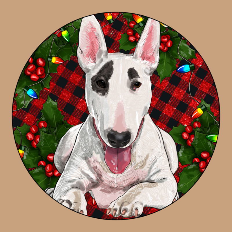 Christmas Bull Terrier Vintage Tee by RanaPortraitStore | Teevron