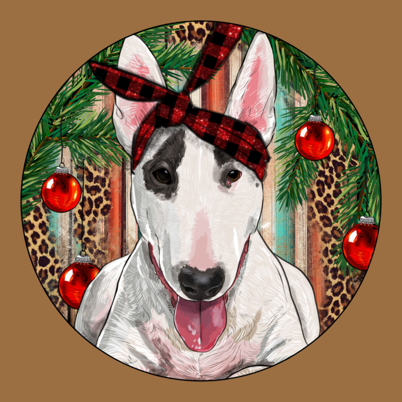 Christmas Bull Terrier Vintage Tee by RanaPortraitStore | Teevron