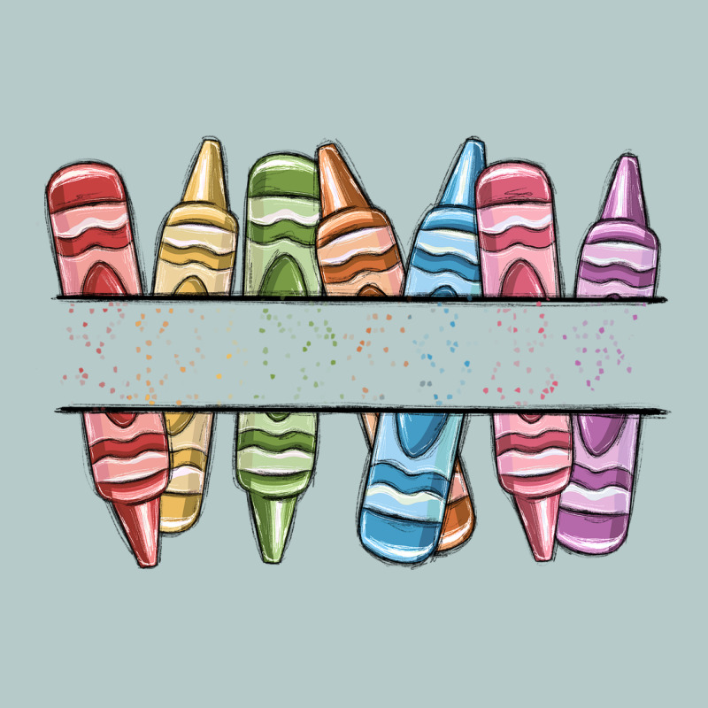 Custom Crayons Heavy Core Tee by MaliasSmallBusiness | Teevron
