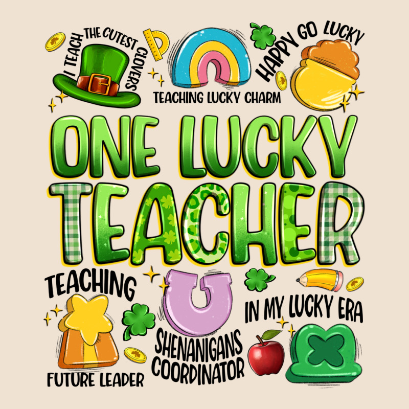 One Lucky Teacher Lucky Charm Urban Hoodie by Artiststas | Teevron