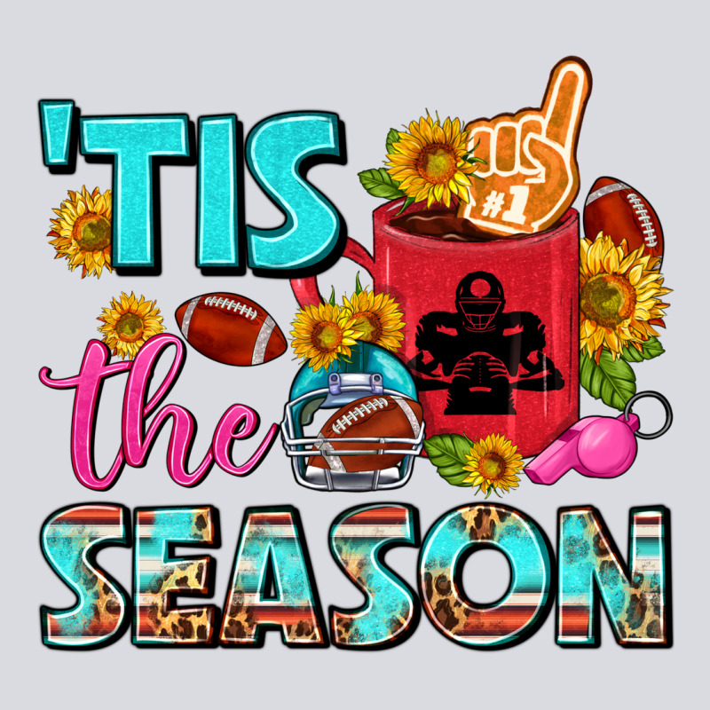 Tis The Season Football Coffee Mug Zipper Hoodie by FaDigitalArtStudio | Teevron