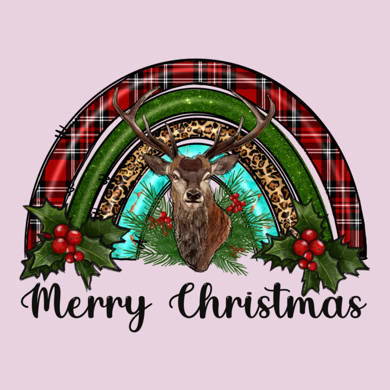 Reindeer Rainbow Christmas Ladies Tee by RanaPortraitStore | Teevron