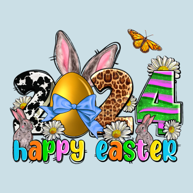 2024 Happy Easter Ladies Tee by NancyCooperArtShop | Teevron