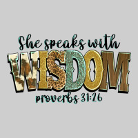 She Speaks With Wisdom Proverbs 31 26 Premium Tee | Teevron