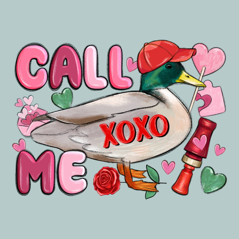 Call Me Valentine Mallard Duck Heavy Core Tee by MaliasSmallBusiness | Teevron