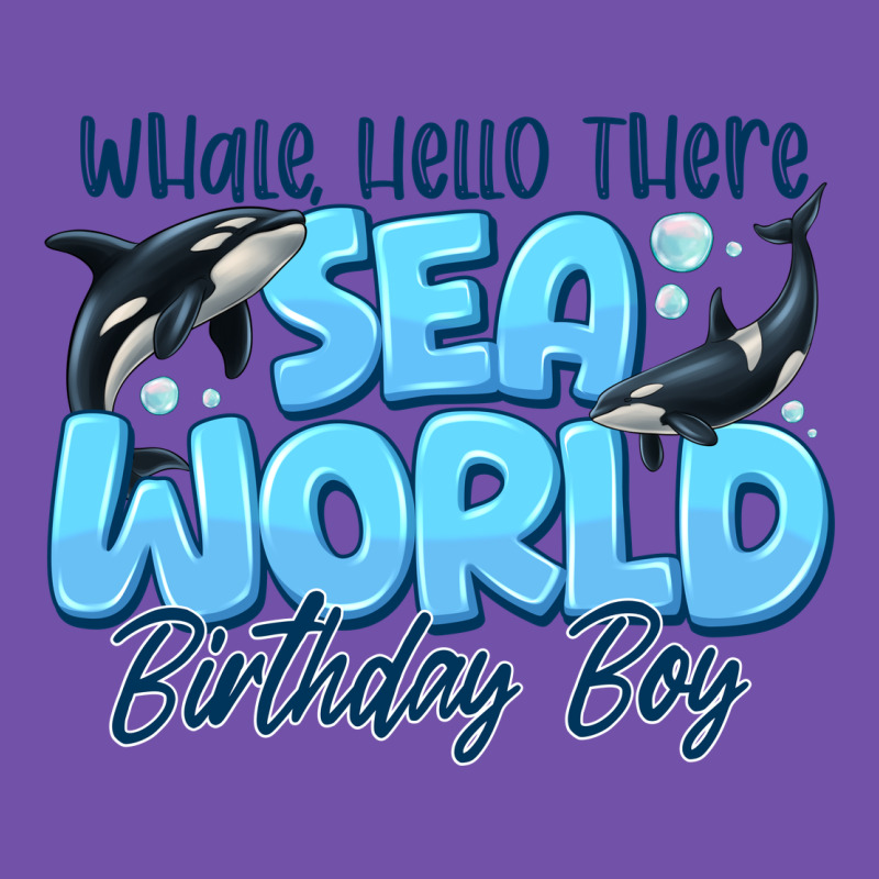 Whale Hello There Sea World Birthday Boy Premium Sweatshirt by CowhideDigitalArt | Teevron