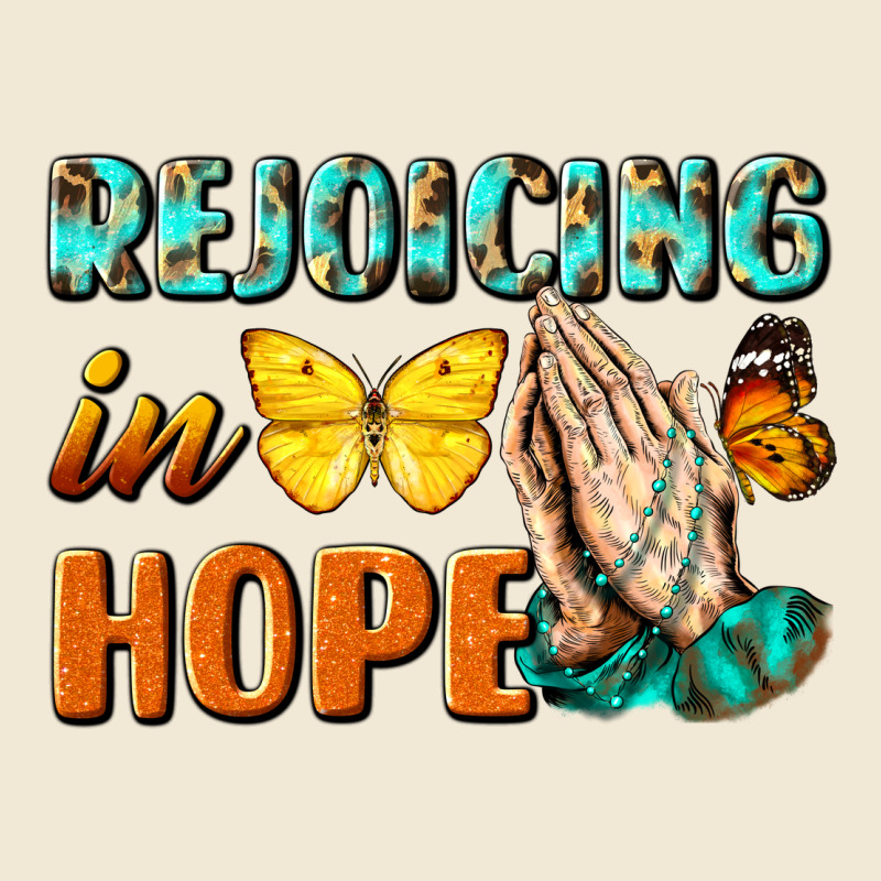 Rejoicing In Hope Premium Tee by NancyCooperArtShop | Teevron
