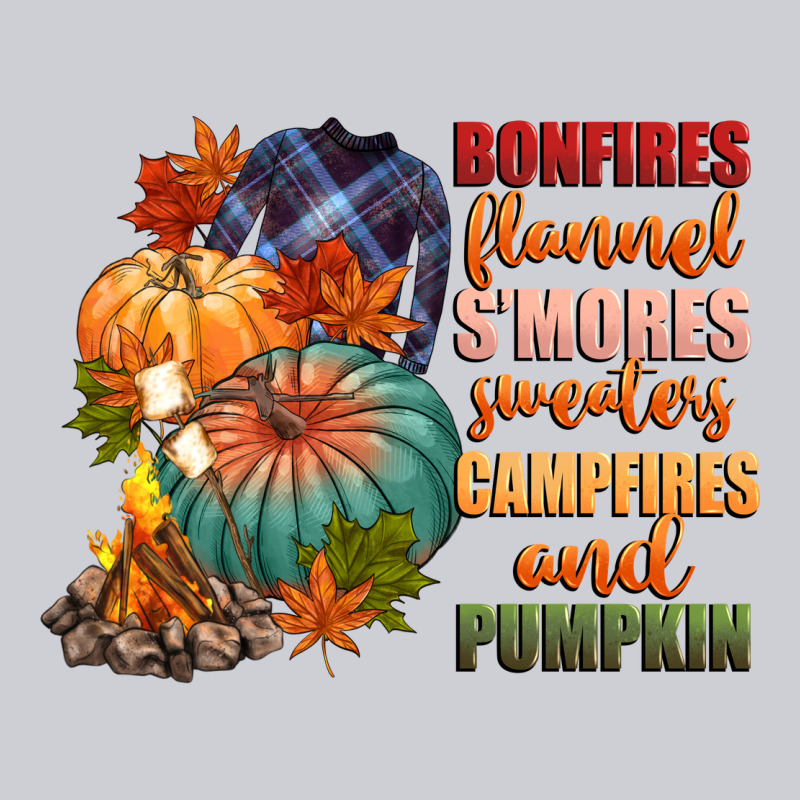 Bonfires Flannels Smores Campfires And Pu Heavyweight Sweatshirt by CowGirlArtShop | Teevron