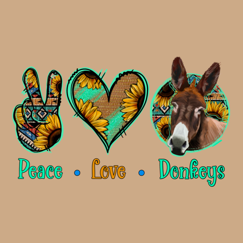Peace Love Donkeys Vintage Hoodie by Bettercallsaul | Teevron