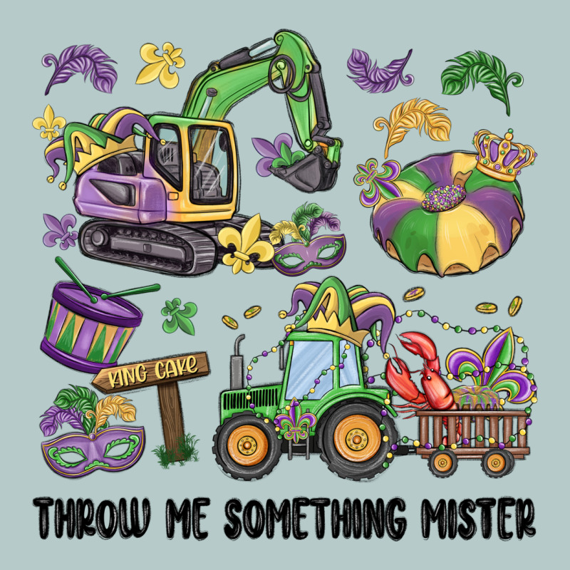 Throw Me Something Mister Heavy Core Tee by MaliasSmallBusiness | Teevron