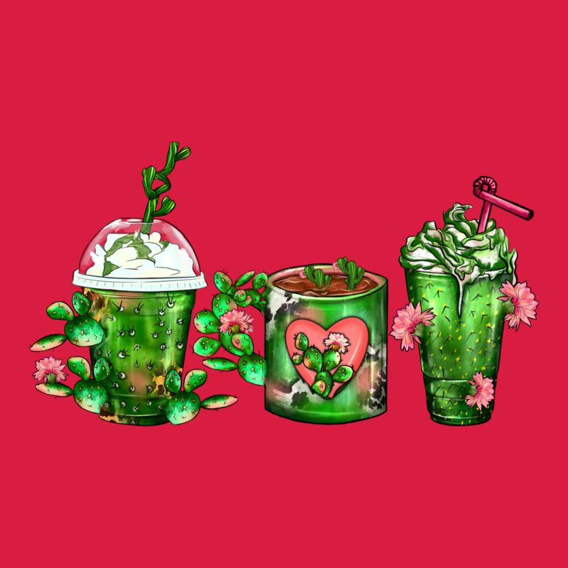 Cactus Lover Cactus Coffee Cups Premium Hoodie by FaDigitalArtStudio | Teevron