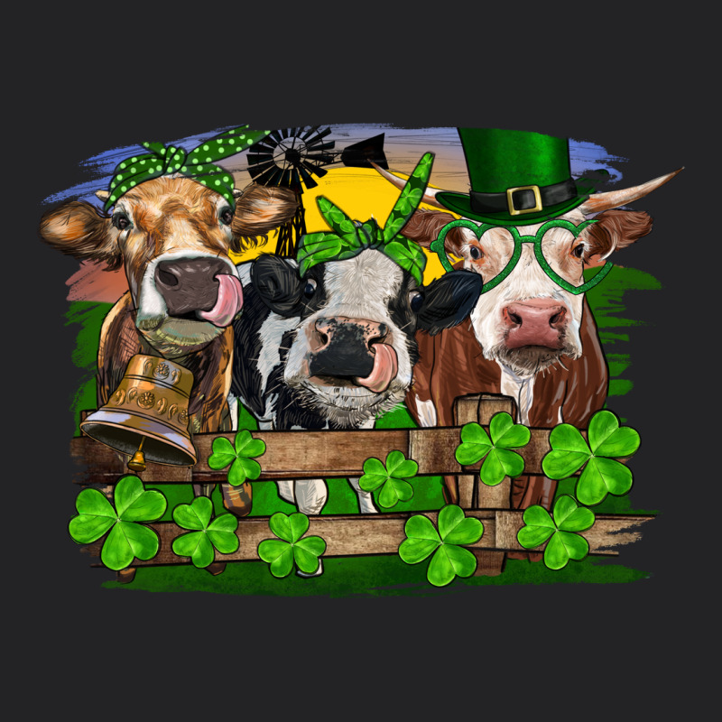 St Patrick's Day Heifers Vintage Tee by RanaPortraitStore | Teevron