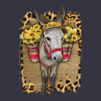 Donkey With Sunflowers Vintage Hoodie | Teevron