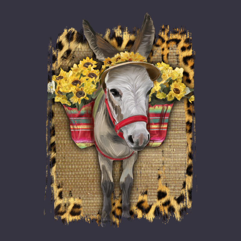 Donkey With Sunflowers Vintage Hoodie by Bettercallsaul | Teevron