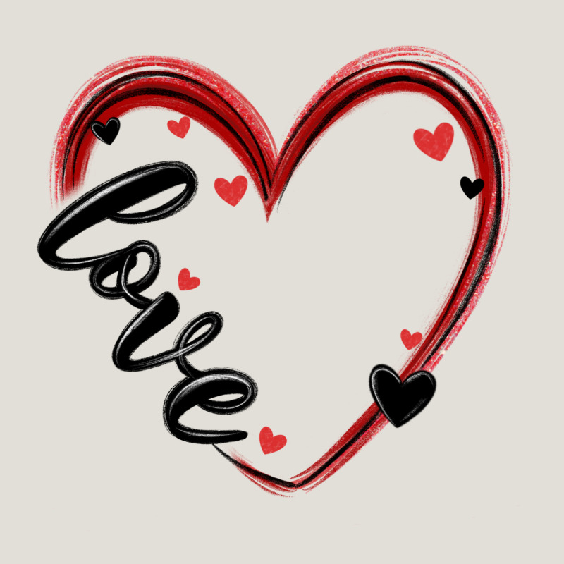 Valentines Day Heart Heavy Core Tee by MaliasSmallBusiness | Teevron