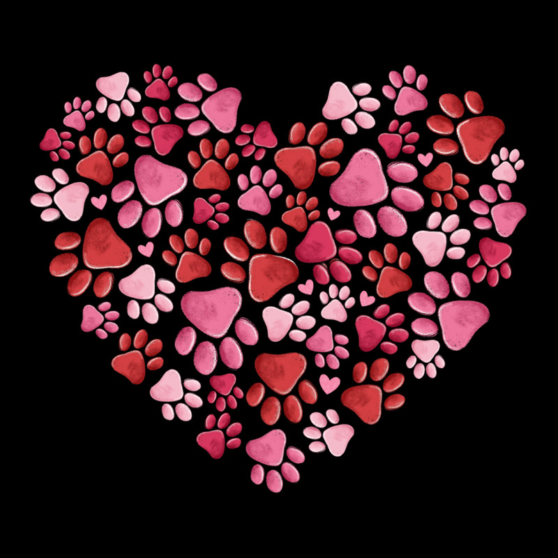 Dog Valentine Heavy Core Tee by MaliasSmallBusiness | Teevron