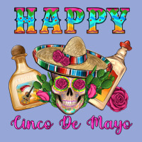 Happy Cinco De Mayo Mexican Skull Tequila Bottle Roses Cactus Classic Tee | Teevron
