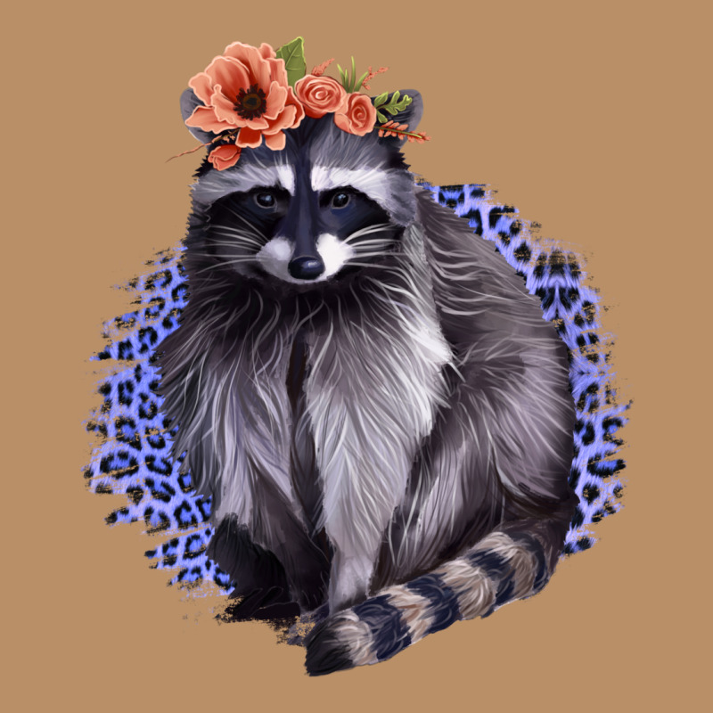 Raccoon With Flowers Vintage Hoodie by Bettercallsaul | Teevron
