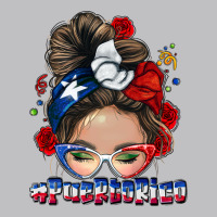 Puerto Rico Messy Bun Long Sleeve Tee | Teevron