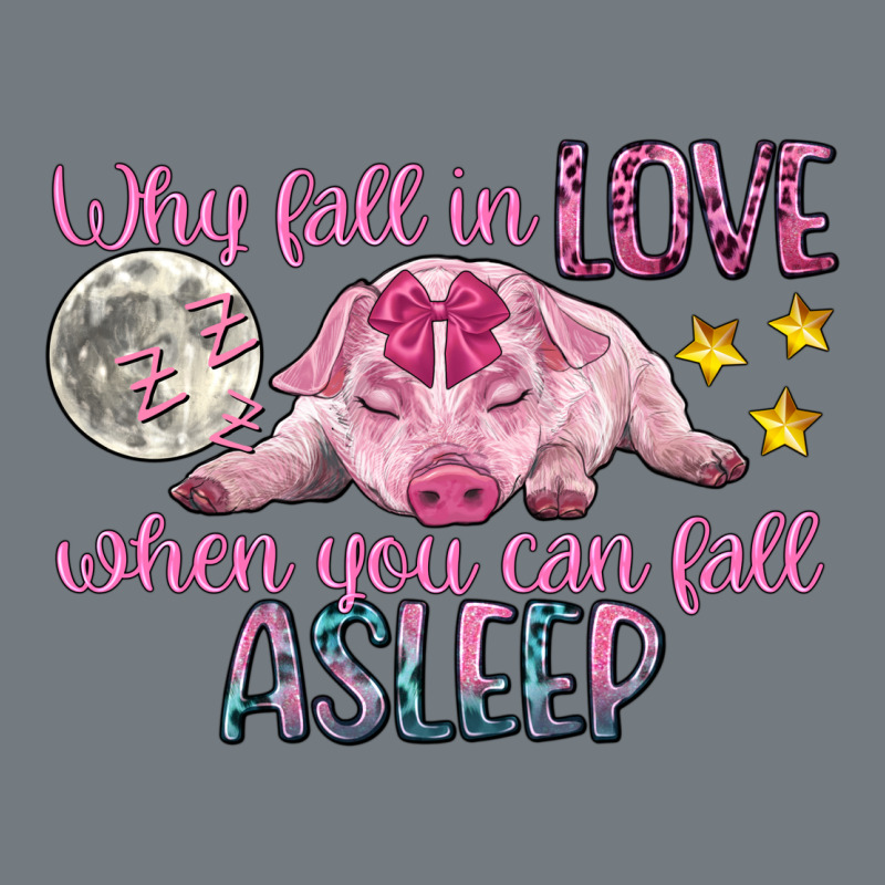 Why Fall In Love When You Can Fall Asleep Heavyweight Sweatshirt by CowGirlArtShop | Teevron