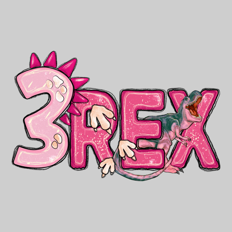 Pink Three Rex Premium Tee by MaliasSmallBusiness | Teevron